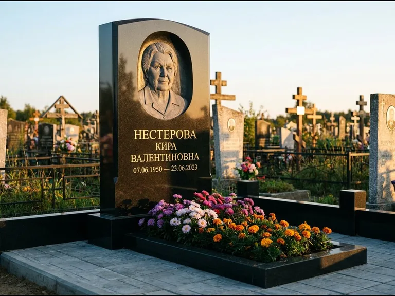 Памятник с барельефом — выполненная работа 12 в Южно-Сахалинске