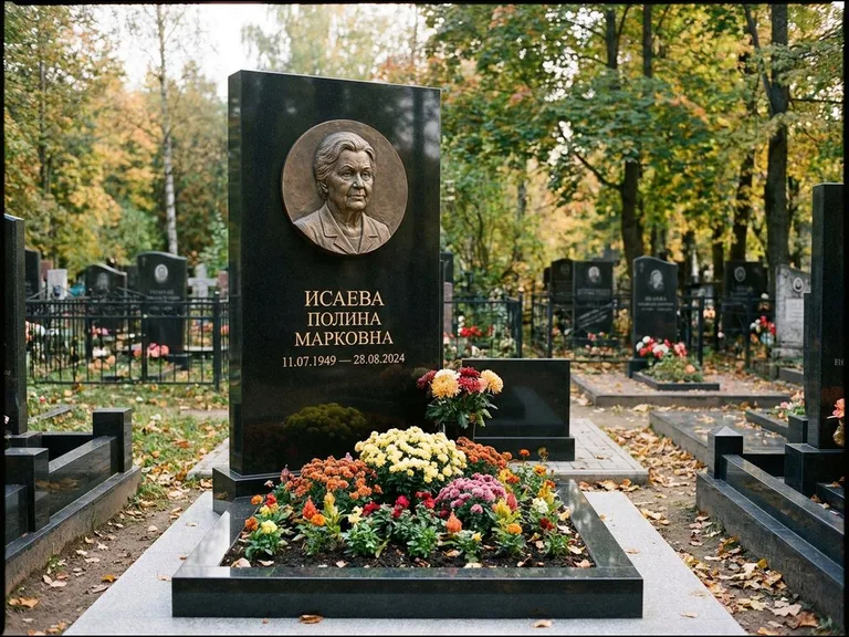 Памятник с барельефом — выполненная работа 20 в Южно-Сахалинске