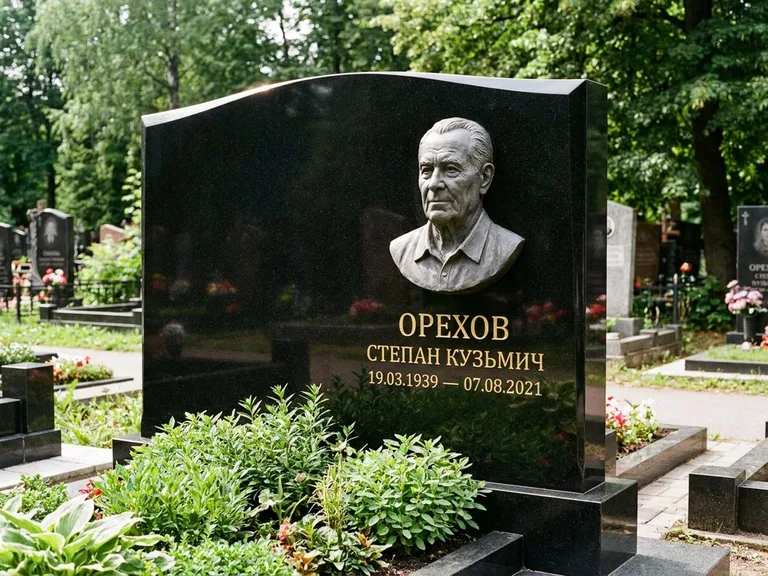 Памятник с барельефом — выполненная работа 25 в Южно-Сахалинске