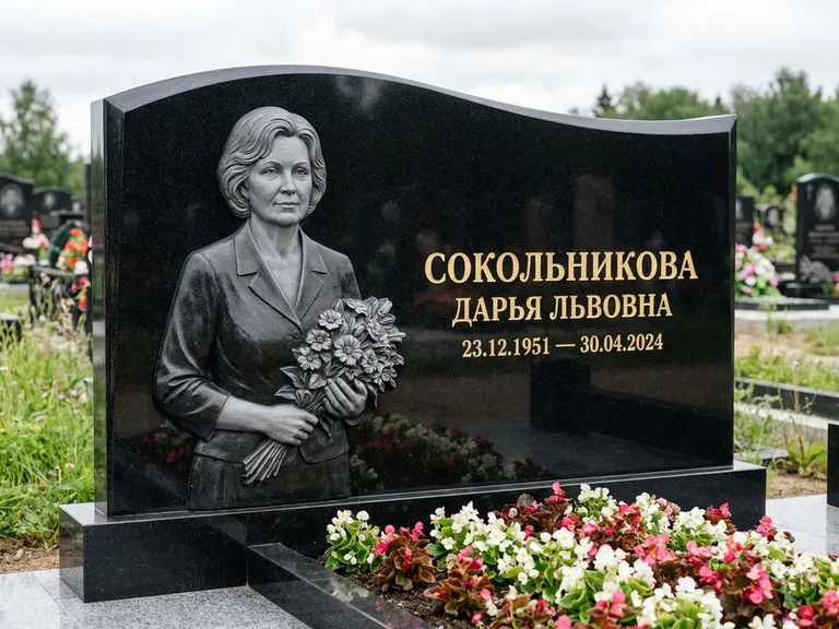 Памятник с барельефом — выполненная работа 28 в Южно-Сахалинске