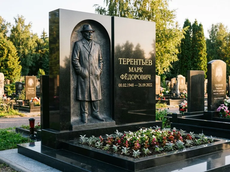 Памятник с барельефом — выполненная работа 29 в Южно-Сахалинске