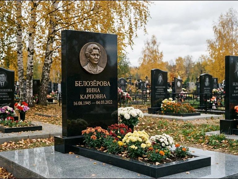 Памятник с барельефом — выполненная работа 2 в Южно-Сахалинске
