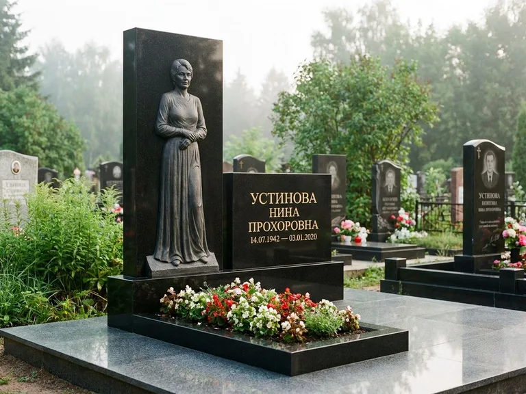 Памятник с барельефом — выполненная работа 30 в Южно-Сахалинске