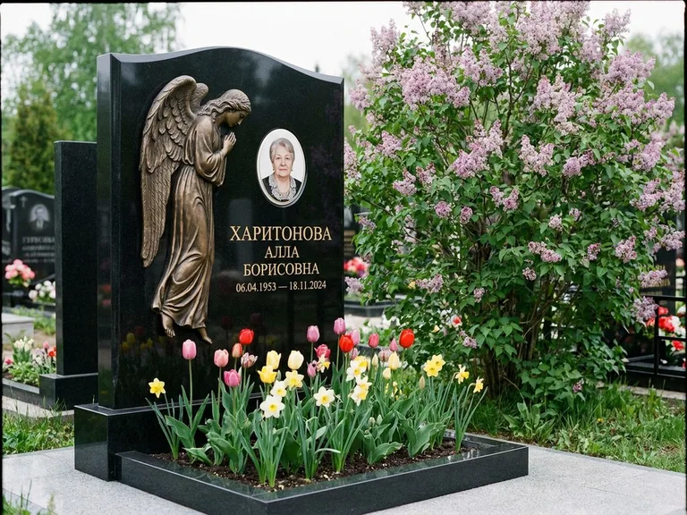 Памятник с барельефом — выполненная работа 32 в Южно-Сахалинске