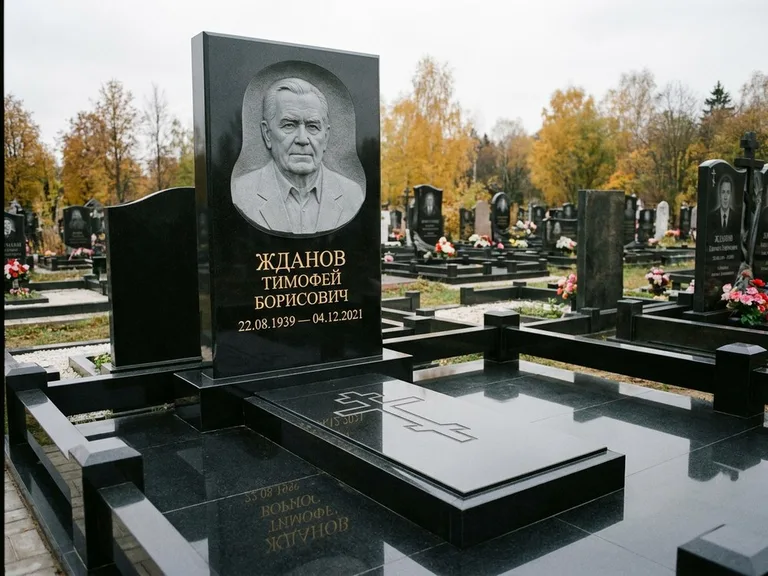 Памятник с барельефом — выполненная работа 43 в Южно-Сахалинске