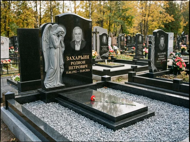 Памятник с барельефом — выполненная работа 44 в Южно-Сахалинске