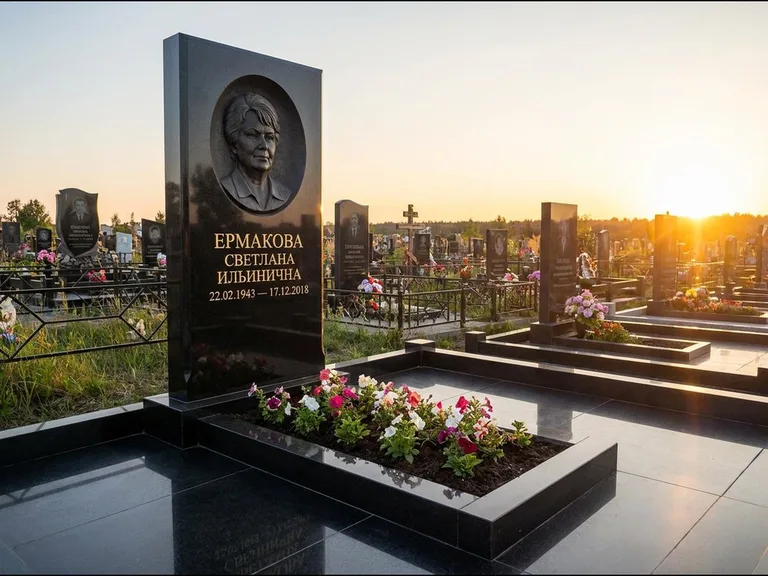 Памятник с барельефом — выполненная работа 6 в Южно-Сахалинске