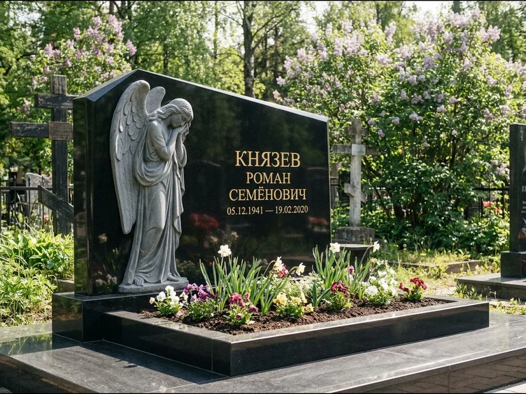 Памятник с барельефом — выполненная работа 9 в Южно-Сахалинске