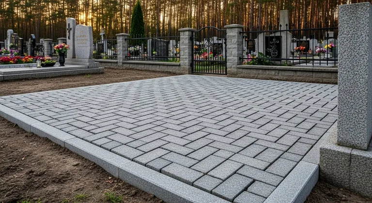 Выполненная работа по благоустройству участка, ПМ043 в Южно-Сахалинске