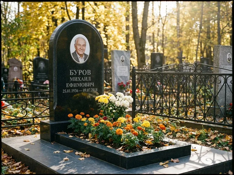 Керамический портрет — работа «Буров» в Южно-Сахалинске