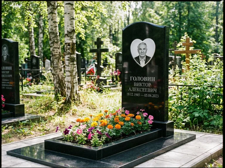 Овальный цветной портрет на керамике в Южно-Сахалинске