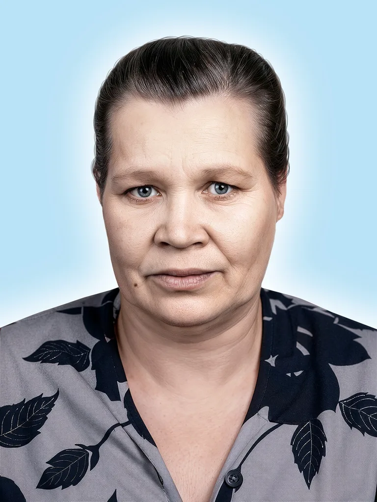 Пример ретуши