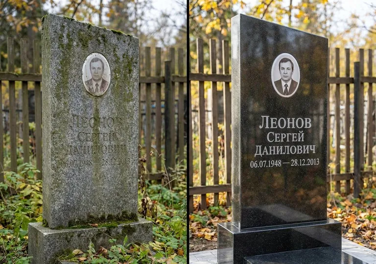 Реставрация запущенного памятника: до и после в Южно-Сахалинске