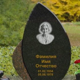 Памятник комбинированный светский вертикальный - П093