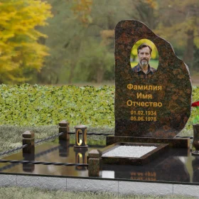 Памятник гранитный вертикальный - П123