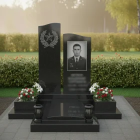 Гранитный светский памятник-комплекс - ПН305
