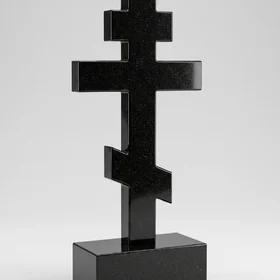 Гранитный крест на могилу — КРГ013