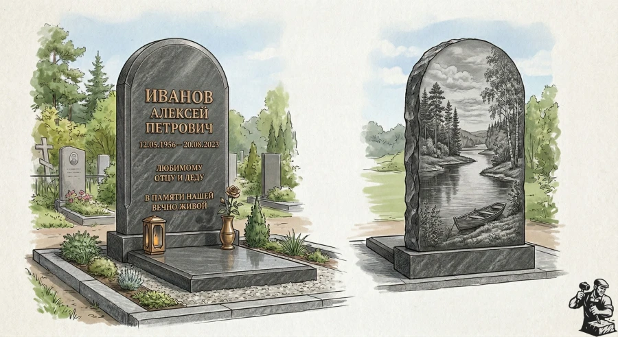 kollazh-eskizov-pamyatnikov