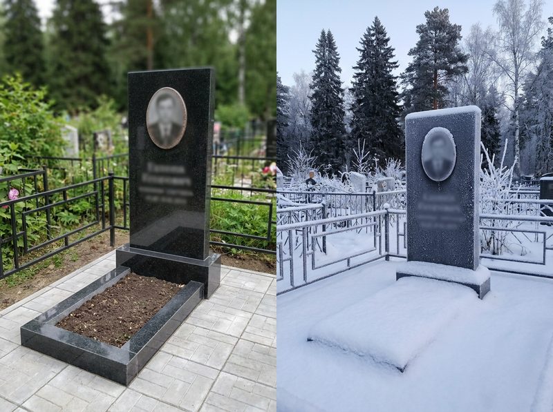 Установка памятника в Южно-Сахалинске — пример 4